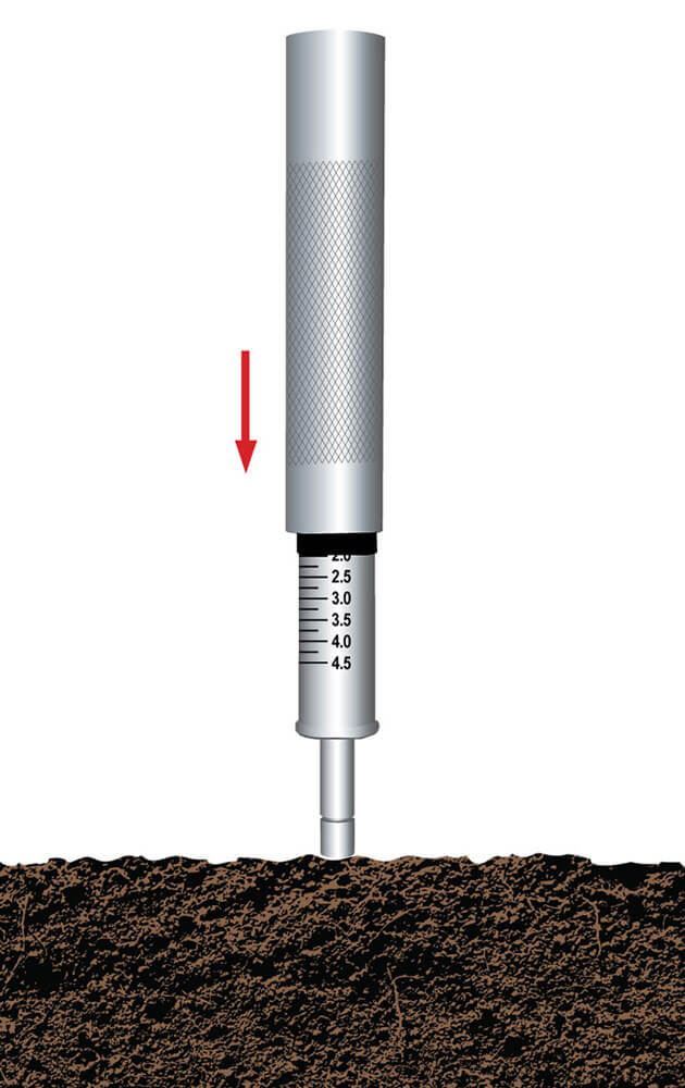 Soil Pocket Penetrometer (Stainless Steel, Lightweight) - Gilson Co.