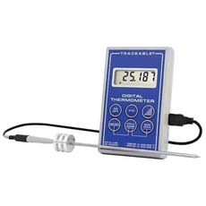 Platinum RTD Min/Max Thermometer with NIST Calibration, -328°–932°F (-200°–500°C)
