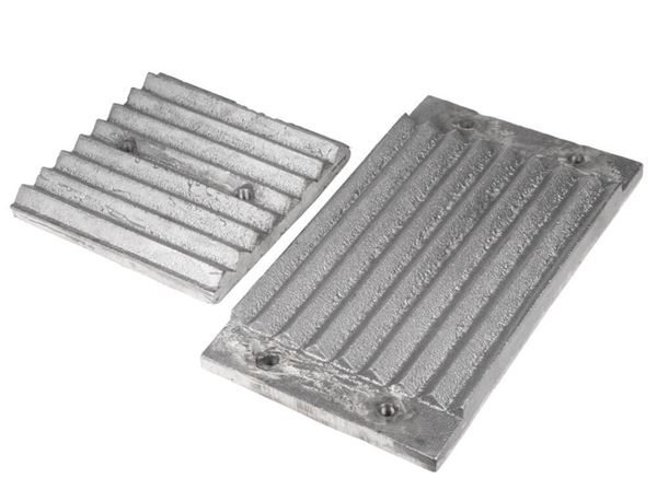 Cast Manganese / Chrome Steel Jaw Plates