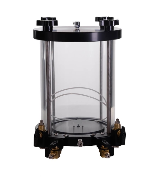Flexible Wall Permeability Cell, 1.4 to 4in dia. Specimens (Brass Valves)