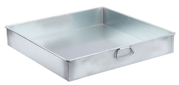 40qt. Galvanized Iron Pan