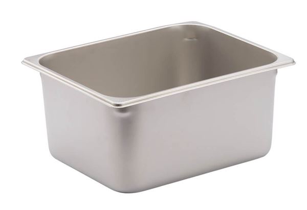 9.6qt. Rectangular Stainless Steel Pan