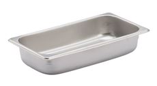 2.6qt Rectangular Stainless Steel Pan