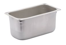 5.9qt Rectangular Stainless Steel Pan