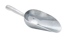 2oz Aluminum Round Bottom Sample Scoop - Gilson Co.