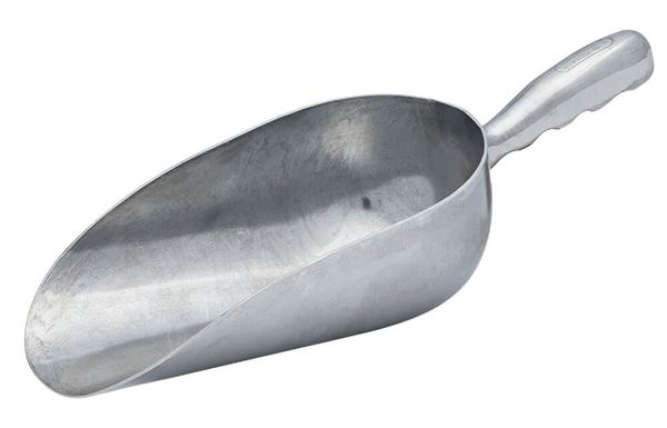 58oz Aluminum Round Bottom Sample Scoop