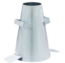 Round Sample Scoops  38oz Aluminum Round Mouth Scoop