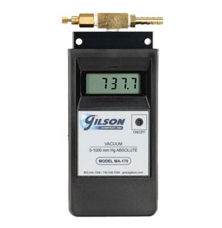 Digital Residual Pressure Manometer (115V, 60Hz)