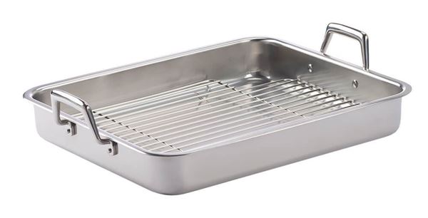  8.3qt. Rectangular Stainless Steel Pan