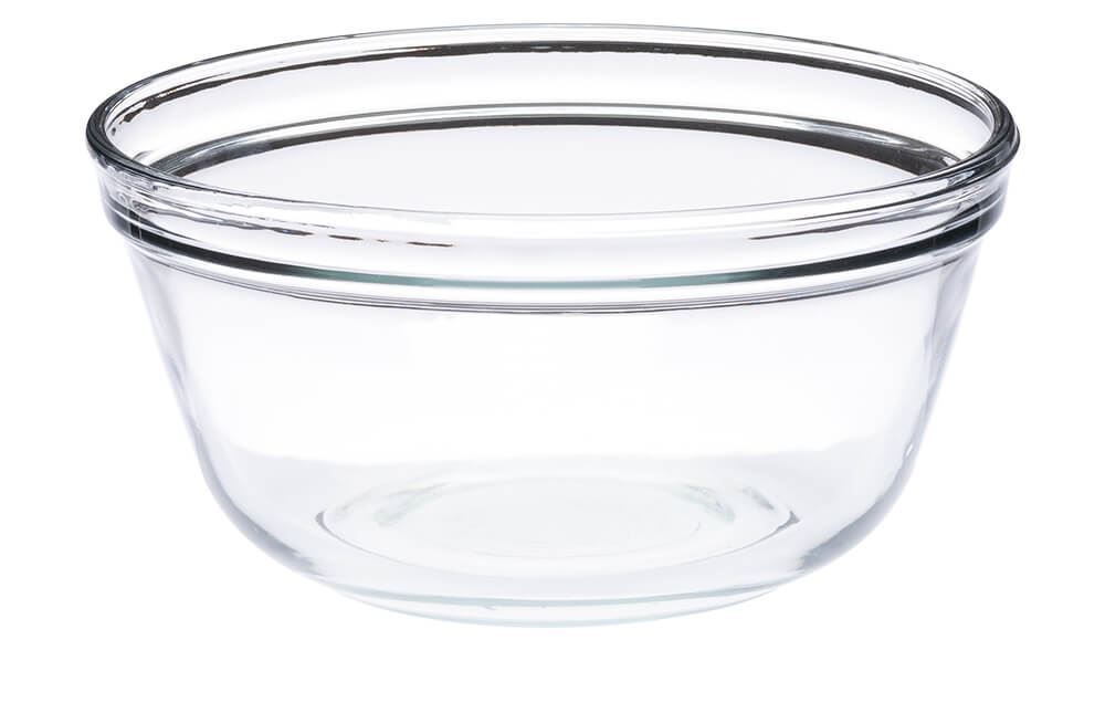 2.5qt Round Glass Bowl Gilson Co.