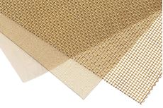 Cut-To-Order Brass Wire Cloth, #8