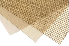 Cut-To-Order Brass Wire Cloth, #14