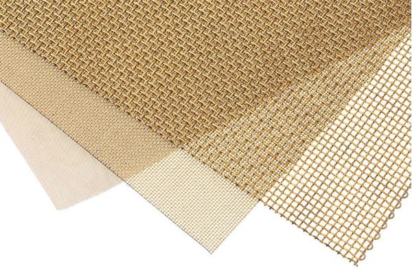 Cut-To-Order Brass Wire Cloth, #40