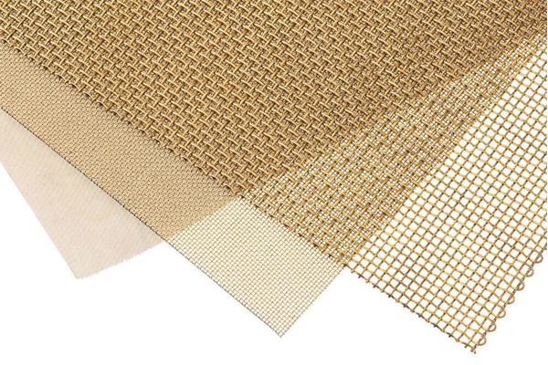 Cut-To-Order Brass Wire Cloth, #100