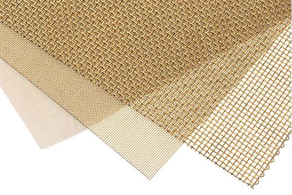 Cut-To-Order Brass Wire Cloth, #325