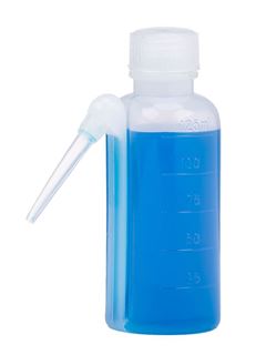 Wash Bottle with Dispensing Tube, 125mL
