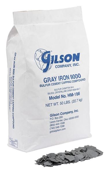 	Gilson Gray Iron 9000 Capping Compound