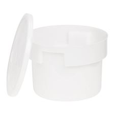 12qt Polyethylene Sample Container with Lid