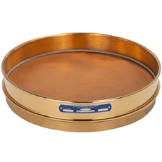 Clearance 12in Sieve, All Brass, Half-Height, No.270