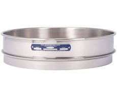 Clearance 12" Sieve, All Stainless, Intermediate Height, No. 500