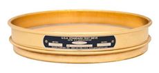 Clearance 8in Sieve, All Brass, Half-Height, No.60