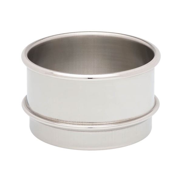 3" All Stainless Extended Rim Pan, Full Height