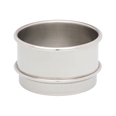 3in All Stainless Extended Rim Pan, Full-Height
