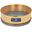 12in Sieve, Brass/Stainless, Full-Height, 7/16in