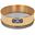 12in Sieve, Brass/Stainless, Full-Height, No.16