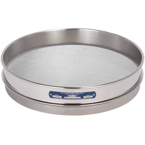 12in Sieve, All Stainless, Half-Height, No.14