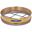 12in Sieve, Brass/Stainless, Intermediate-Height, 3in