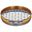8in Sieve, Brass/Stainless, Half-Height, .530in