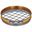 8in Sieve, Brass/Stainless, Half-Height, 1in