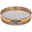 12in Sieve, Brass/Stainless, Half-Height, No.170 with Backing Cloth