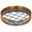 8in Sieve, Brass/Stainless, Half-Height, 1-1/2in