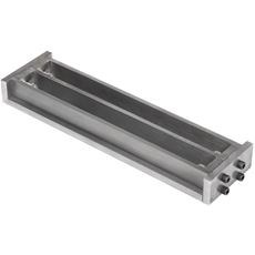 2-Gang Prism Molds, 1x1x10in