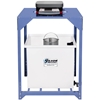 Specific Gravity Bench shown with 30 Gallon Water Tank, Ohaus Balance & Wire Basket