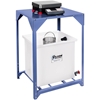 Specific Gravity Bench shown with 30 Gallon Water Tank, Ohaus Balance & Wire Basket