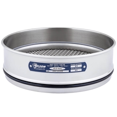 200mm Sieve, All Stainless, Full-Height, 4mm