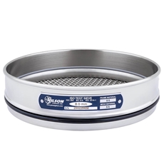 200mm Sieve, All Stainless, Half-Height, 8mm