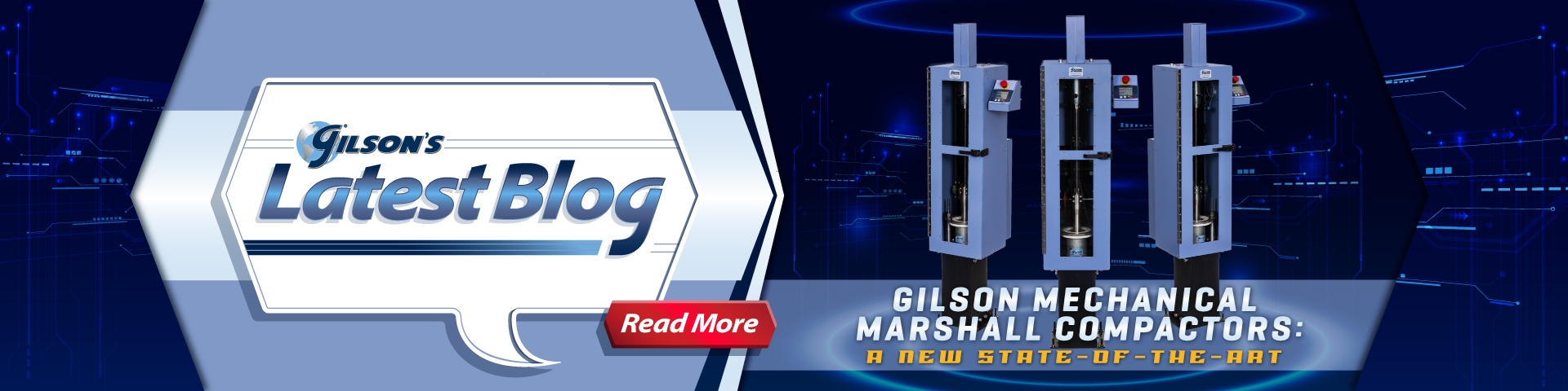 Gilson Mechanical Marshall Compactors: A New State-of-the-Art