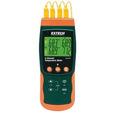 4-Channel Thermocouple & RTD Data Logger