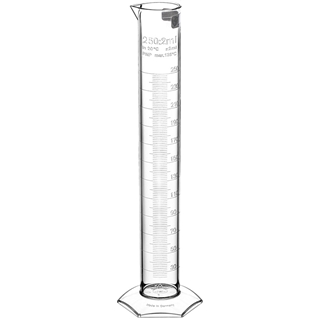 250mL Plastic Graduated Cylinder