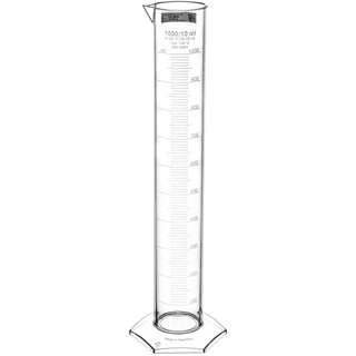 1,000mL Plastic Graduated Cylinder
