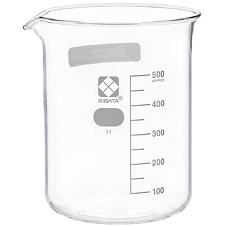 500ml Lab Beaker, Glass (Package of 6)