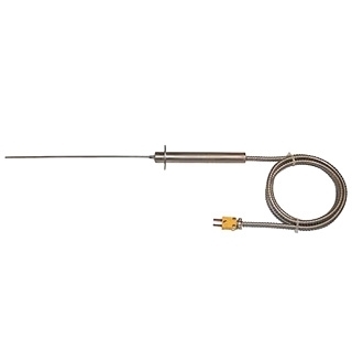 Type K 8in All Stainless-Steel Thermocouple Probe -250–1200°F (-150–650°C)