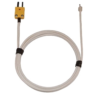High-Temperature Type K 5ft Ceramic Insulated Probe -250–2000°F (-150–1093°C)