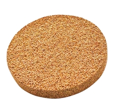 4.490in Bronze Porous Stone, 0.5in Thick